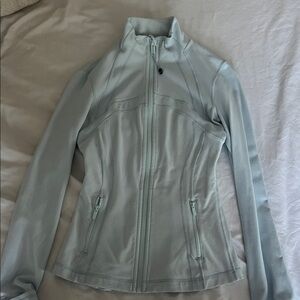 size 2 light blue lululemon define jacket